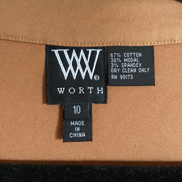 WORTH tan jacket - Picture 2 of 5
